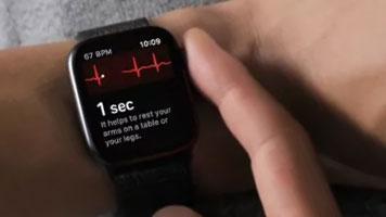 Apple запустил функцию чтения ЭКГ