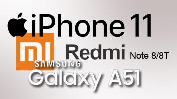 Самые популярные смартфоны 2020