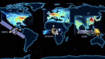 Мониторинг загрязнения воздуха из космоса