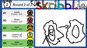 Skribbl io - художественная онлайн викторина