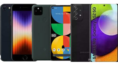 Рейтинг смартфонов среднего класса